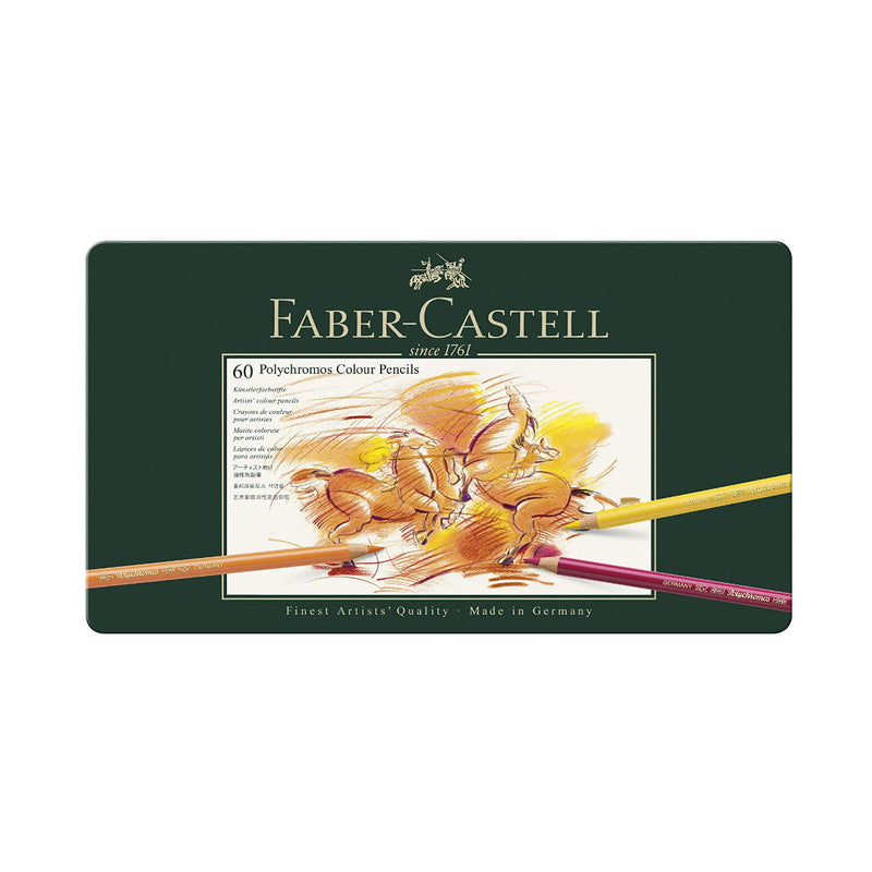 Faber Castell Polychromos Color Pencil Set - Pack of 60