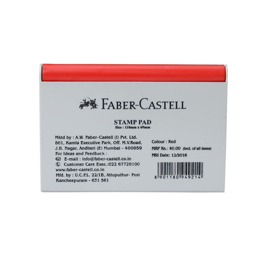 Faber-Castell Stamp Pad - Medium (Red)