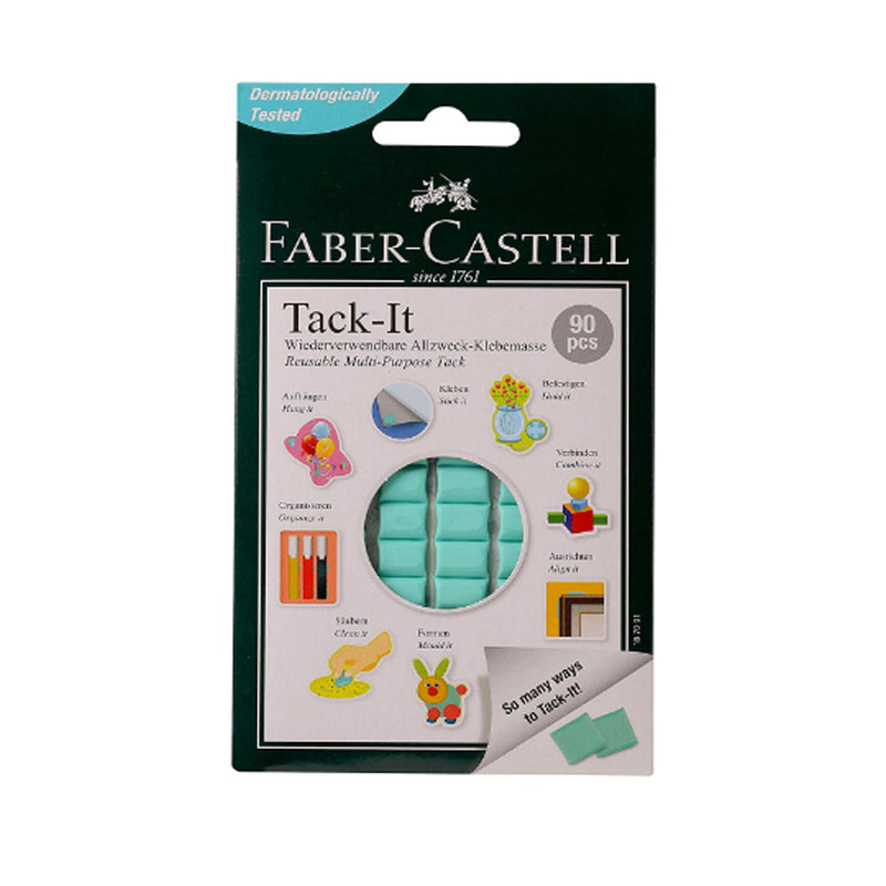 Faber-Castell Tack-It - set of 90 (Light Green)
