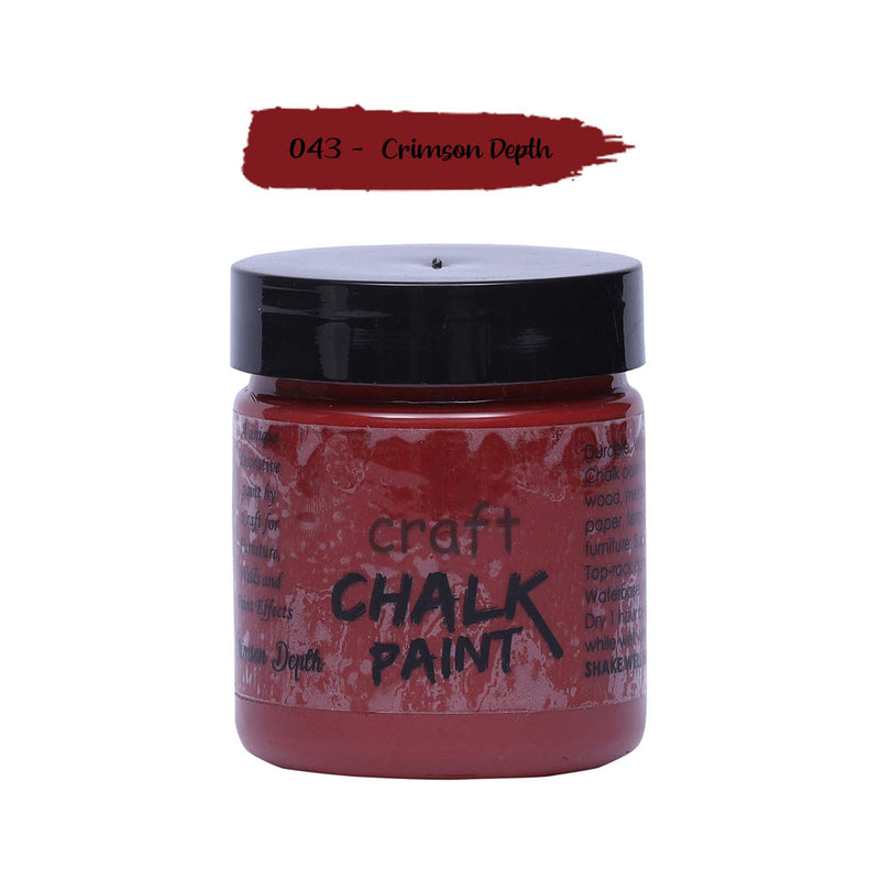 I Craft Chalk Paint 100Ml - Crimson Depth