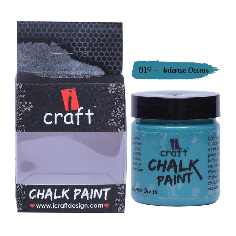 I Craft Chalk Paint 100Ml - Intense Ocean