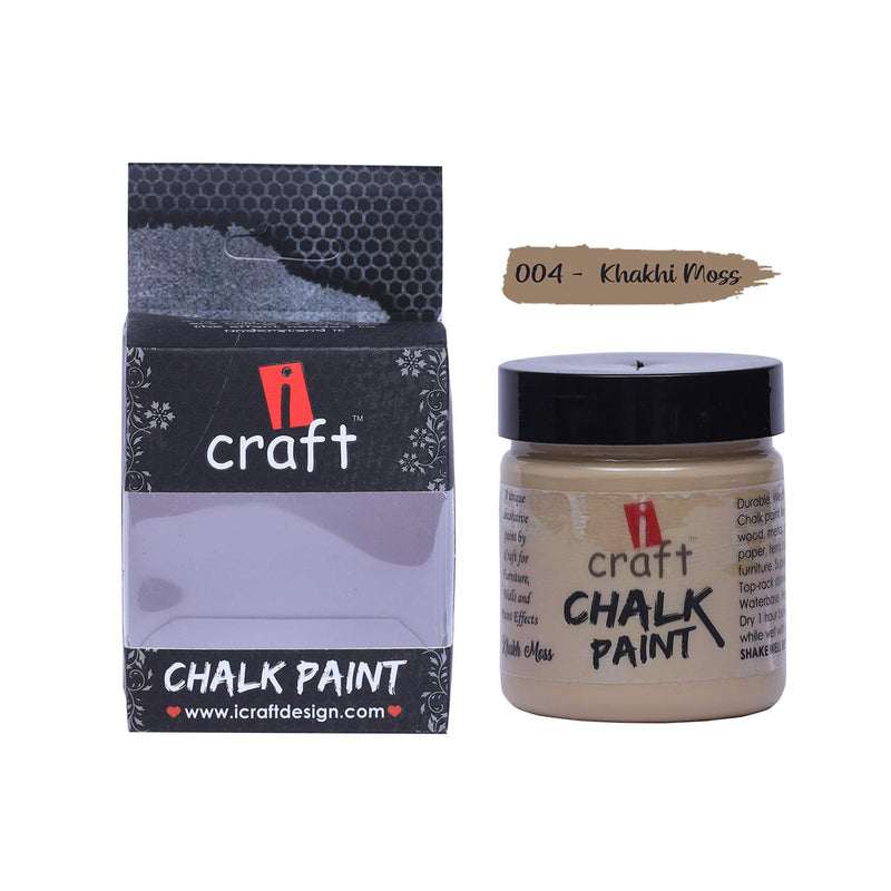 I Craft Chalk Paint 100Ml - Khakh Moss