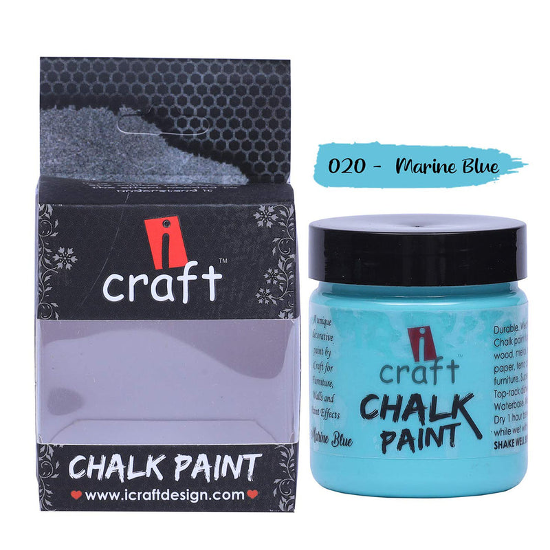 I Craft Chalk Paint 100Ml - Marine Blue