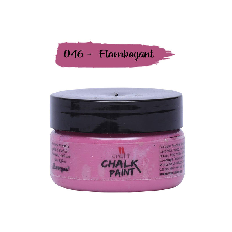 I Craft Chalk Paint 50Ml - Flamboyant