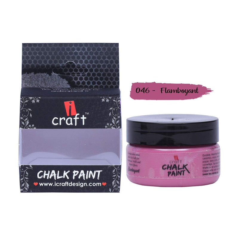I Craft Chalk Paint 50Ml - Flamboyant