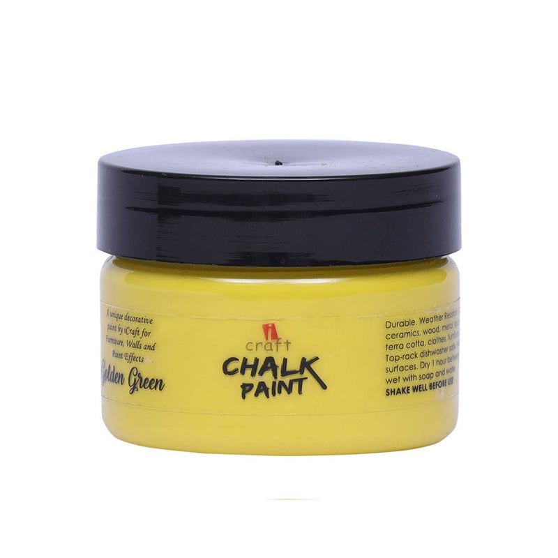 I Craft Chalk Paint 50Ml - Golden Green