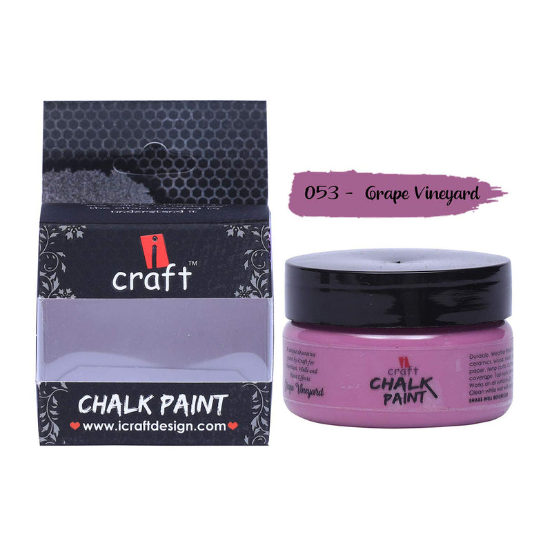 I Craft Chalk Paint 50Ml - Grape Vineyard