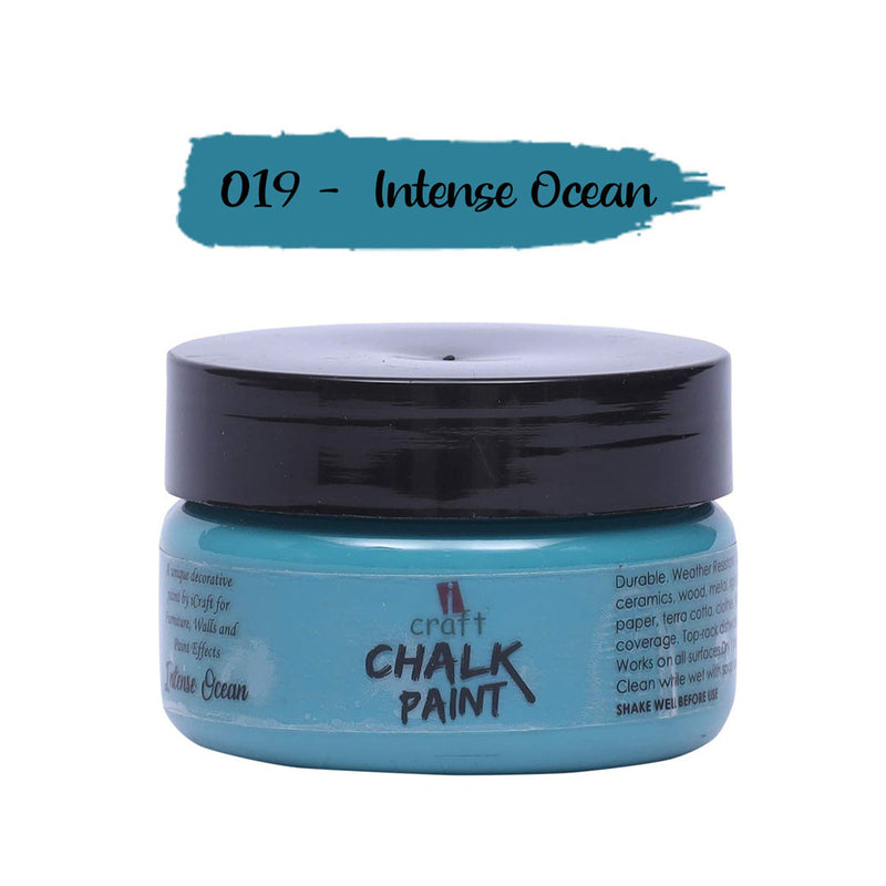 I Craft Chalk Paint 50Ml - Intense Ocean