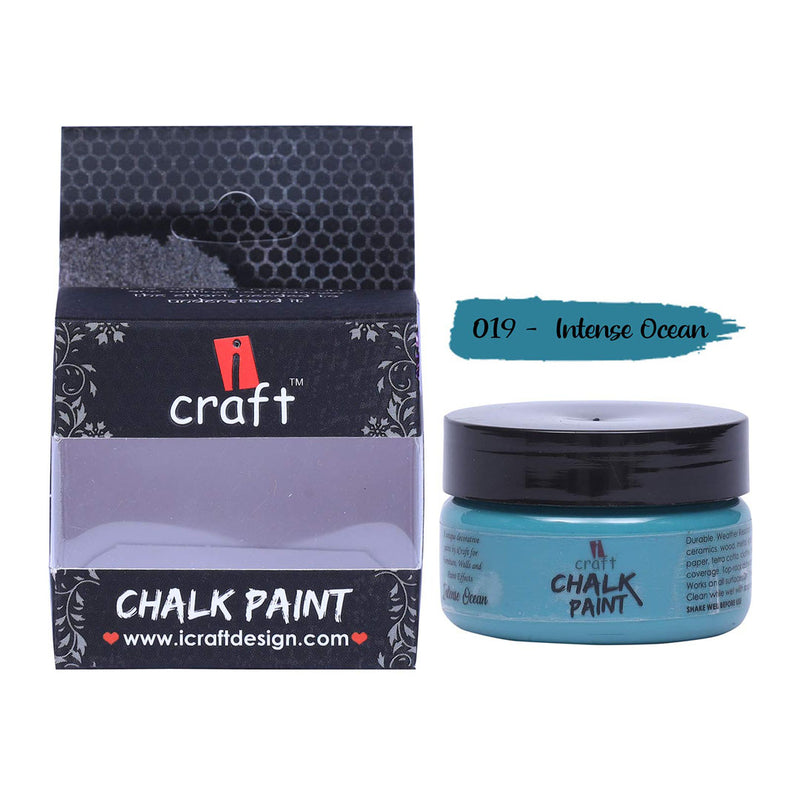 I Craft Chalk Paint 50Ml - Intense Ocean