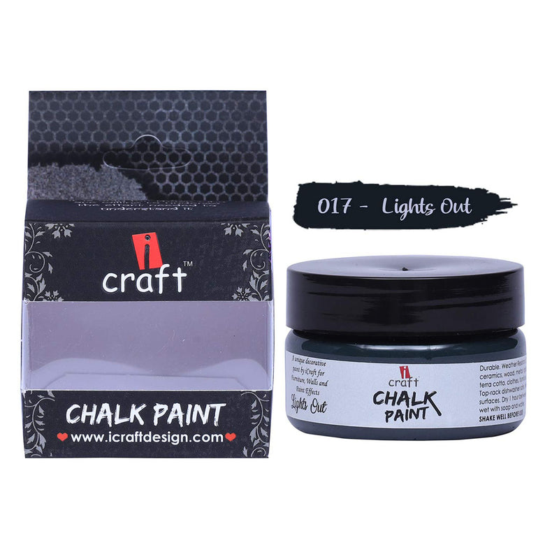 I Craft Chalk Paint 50Ml - Light Out