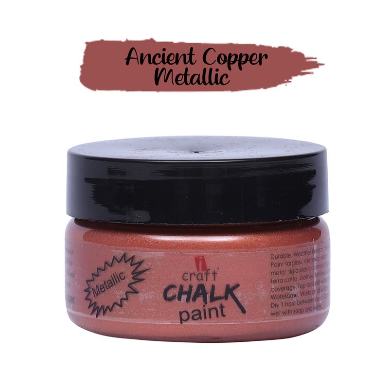 I Craft Chalk Paint 50Ml - Metallic Ancient Copper