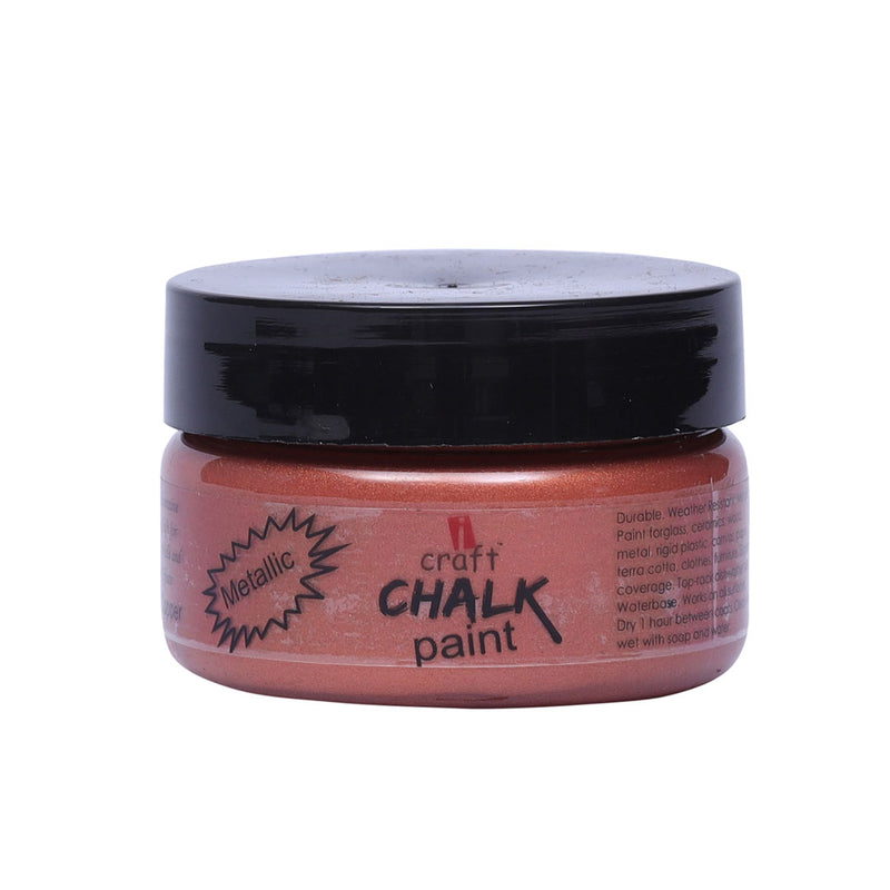 I Craft Chalk Paint 50Ml - Metallic Ancient Copper