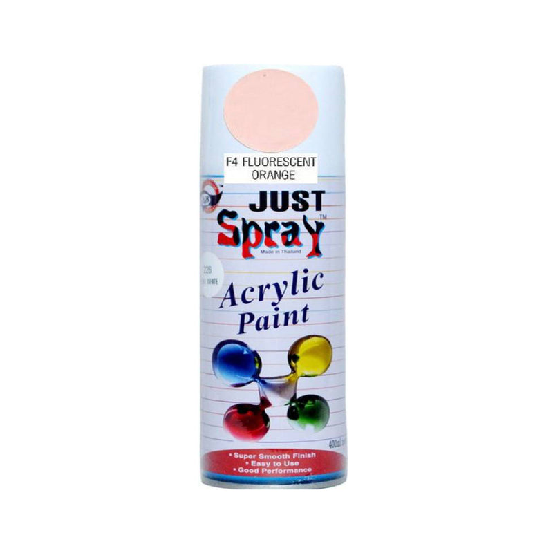Just Spray Paint Fluorescent Orange - F4