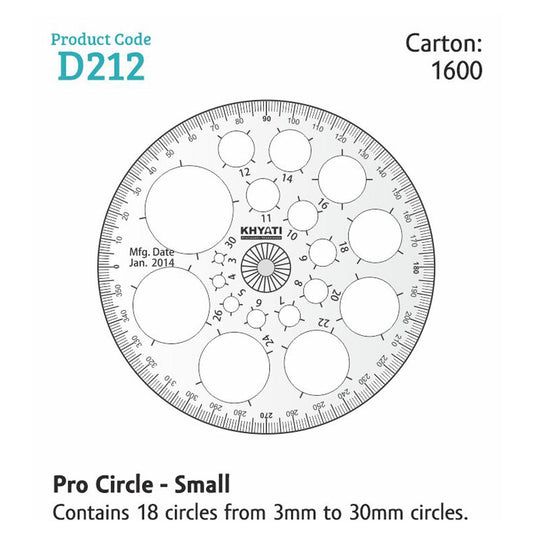Khyati Pro Circle Small - D212