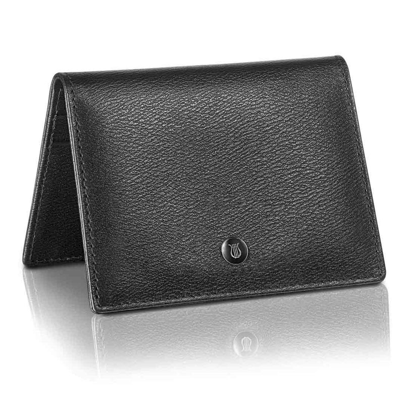 Lapis Bard Card Holder Belgravia Black  With Id Slot - WP13340