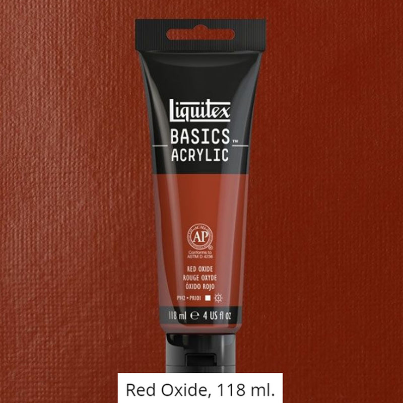 Liquitex Acrylic Colour Basic Red Oxide - 118ml