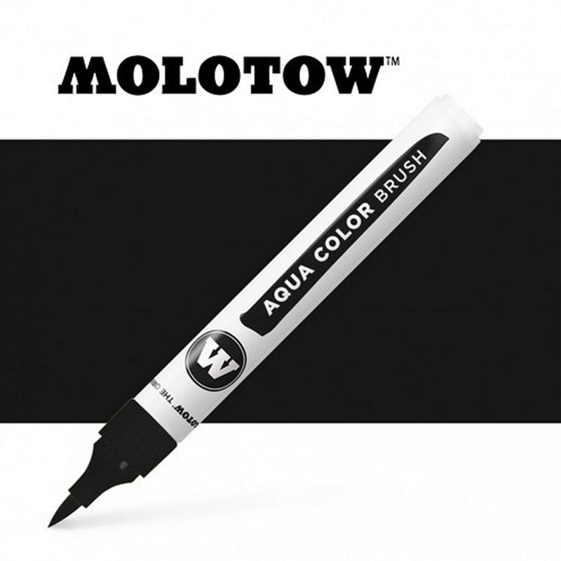 Molotow Aqua Color Brush Black - 727.222