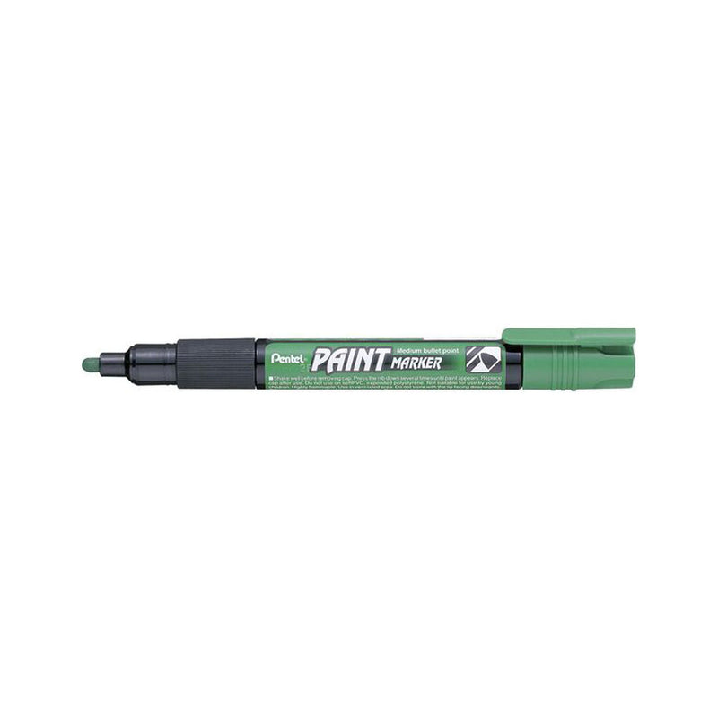 Pentel Paint Markers, Medium Bullet Point, Green Ink