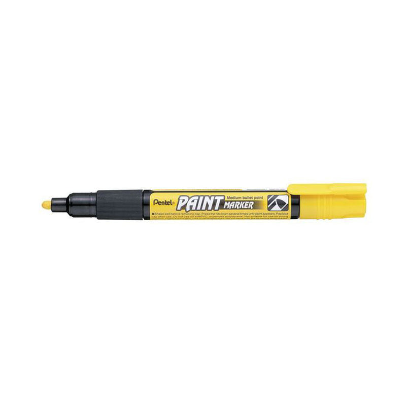 Pentel Paint Markers, Medium Bullet Point, Yellow Ink