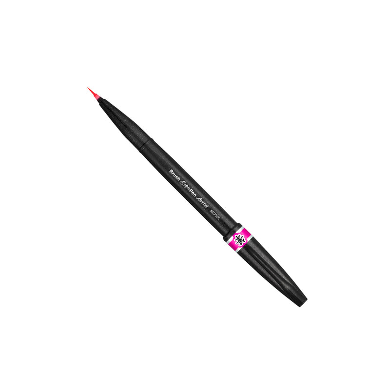Pentel Brush Sign Pen Artist Ultra Fine Pink