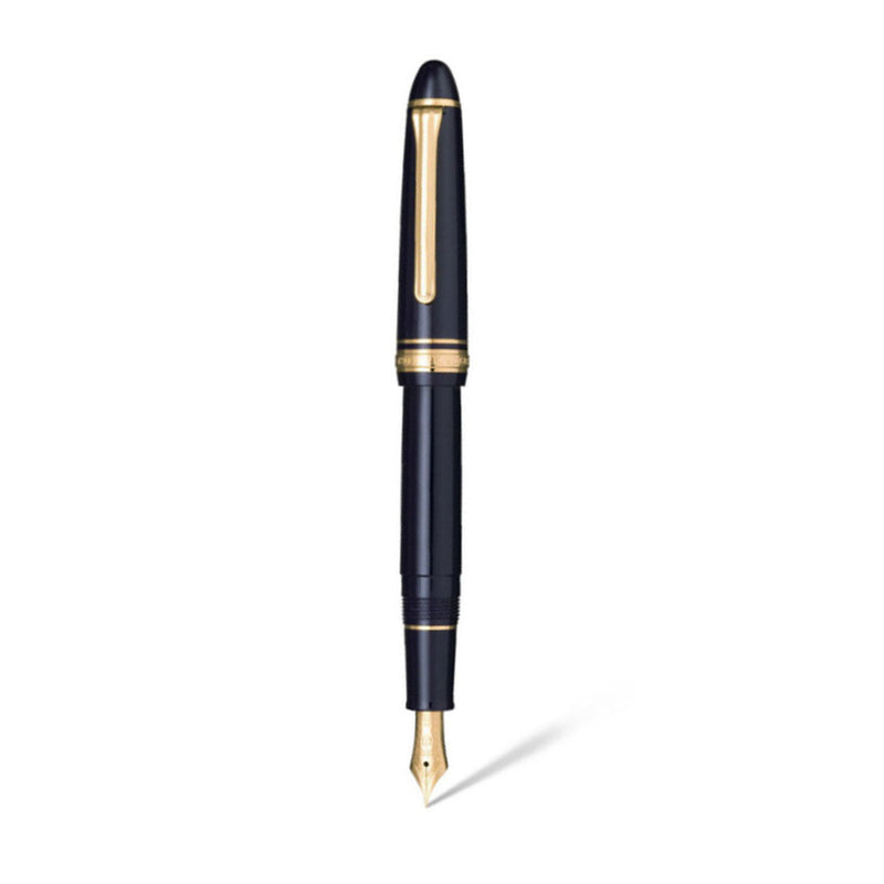 Sailor Fountain Pen Blue Gold Trim 14Karat