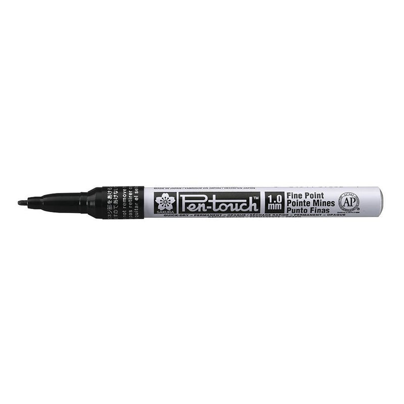 Sakura Pentouch Marker Black - 1.0 mm - Skyblue Stationery Mart