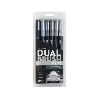 ABT PRO Alcohol-Based Art Markers, Gray Palette, 12-Pack