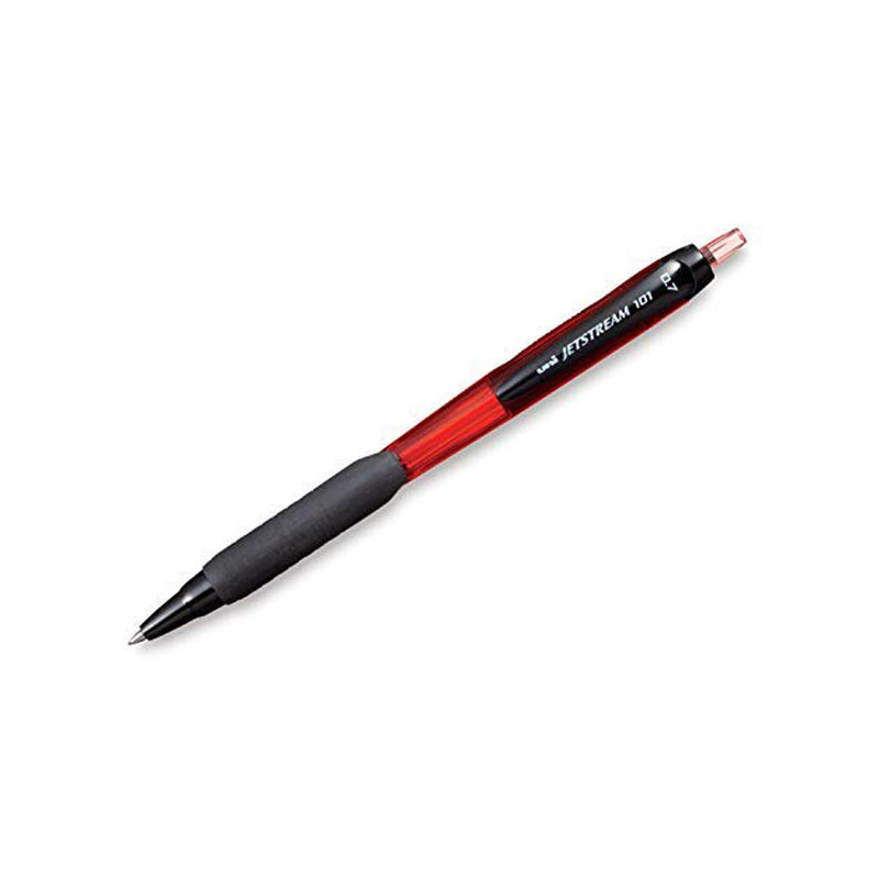 Uni Ball Jetstream Roller Ball Pen Red Ink - Skyblue Stationery Mart